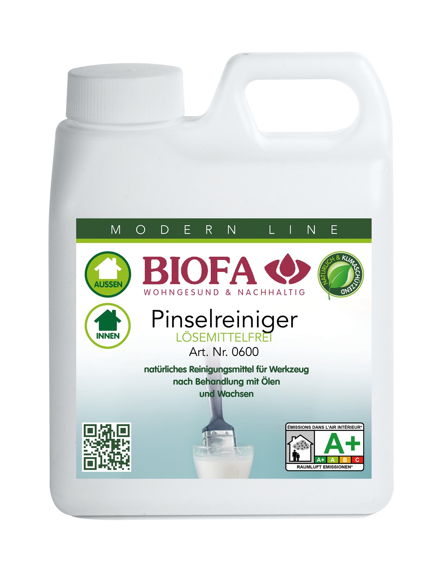 Безразтворим почистващ препарат за четки