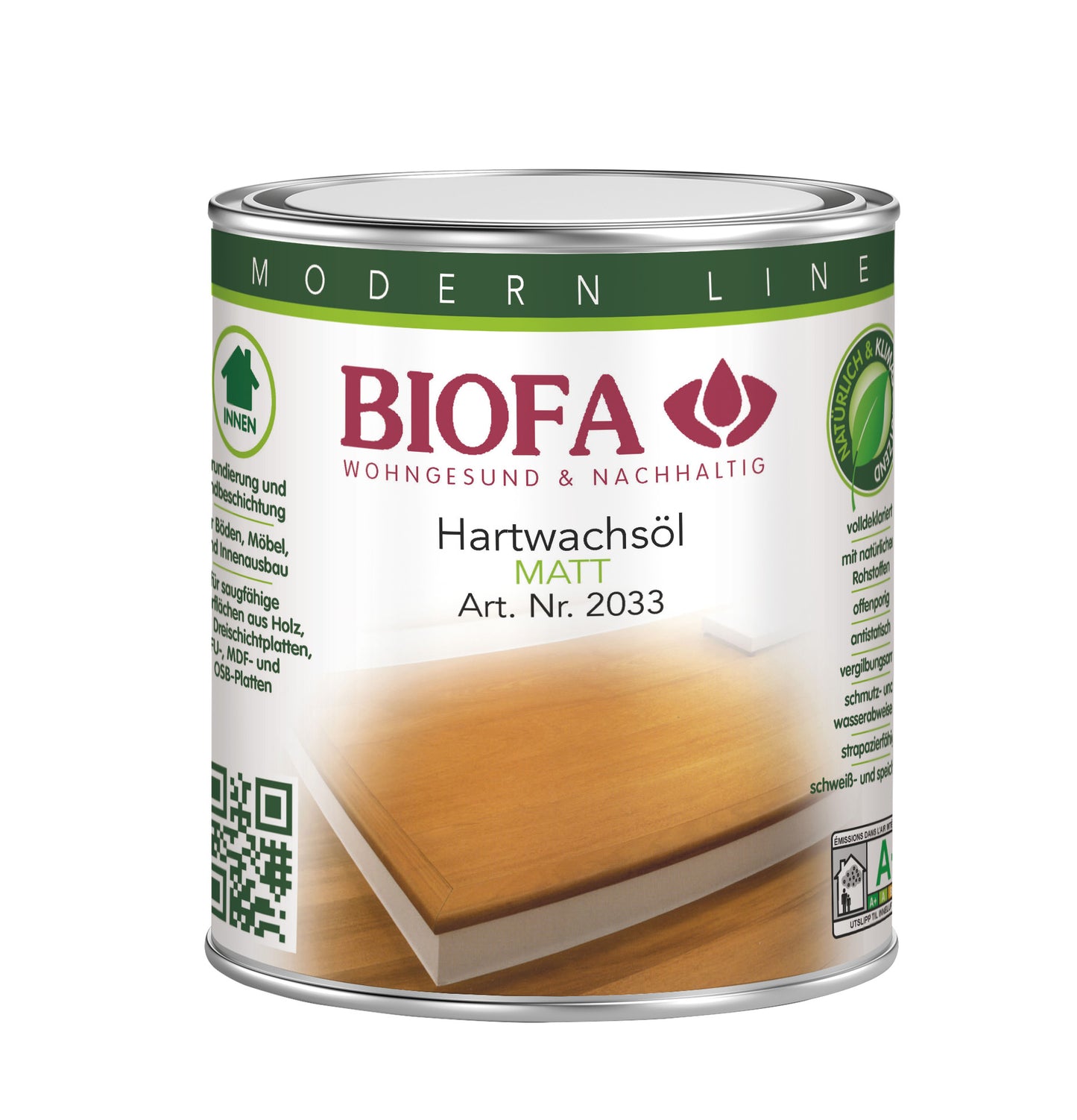 Масло-твърд восък, матово 203343