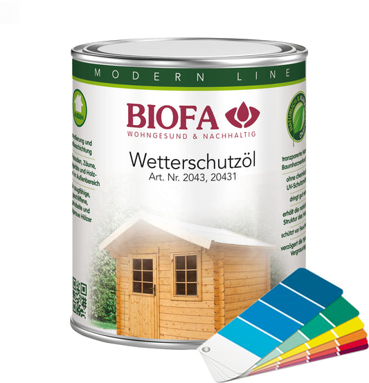 Масло за защита от атмосферни влияния, цветно 2043141