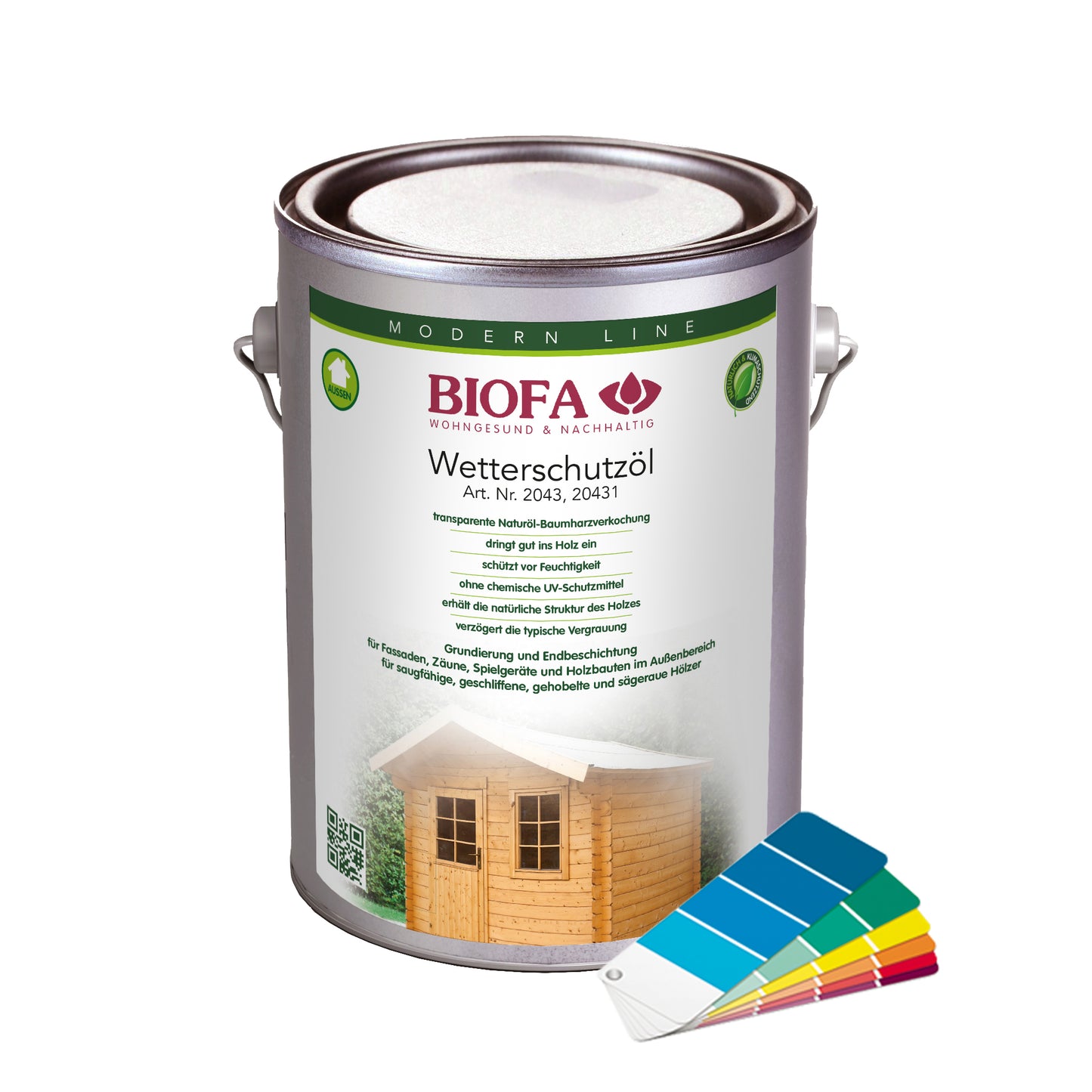 Масло за защита от атмосферни влияния, цветно 2043141