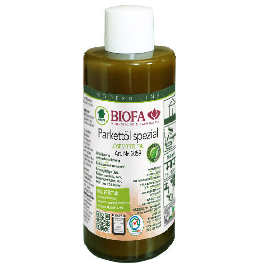 Специално масло за паркет, без разтворители. 205909