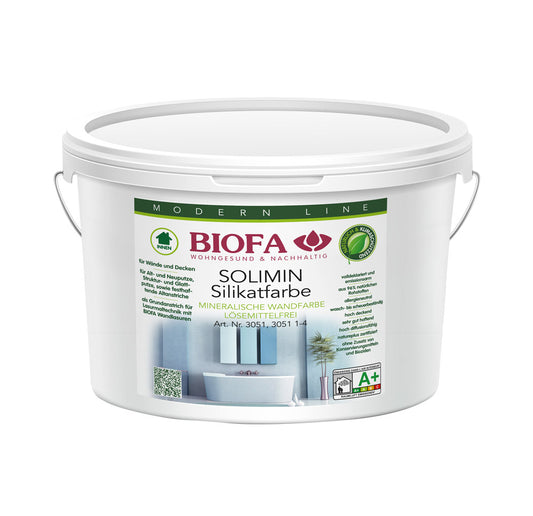 SOLIMIN минерална боя, бяла, без разтворители