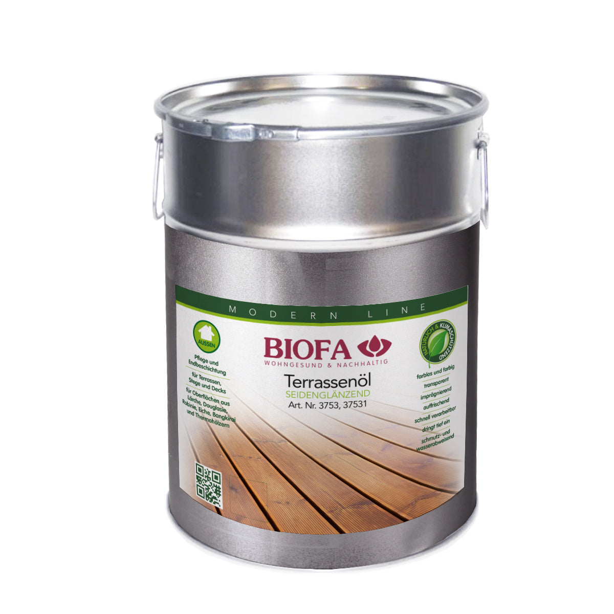 Масло за декинг, безцветно, полугланц. 375341