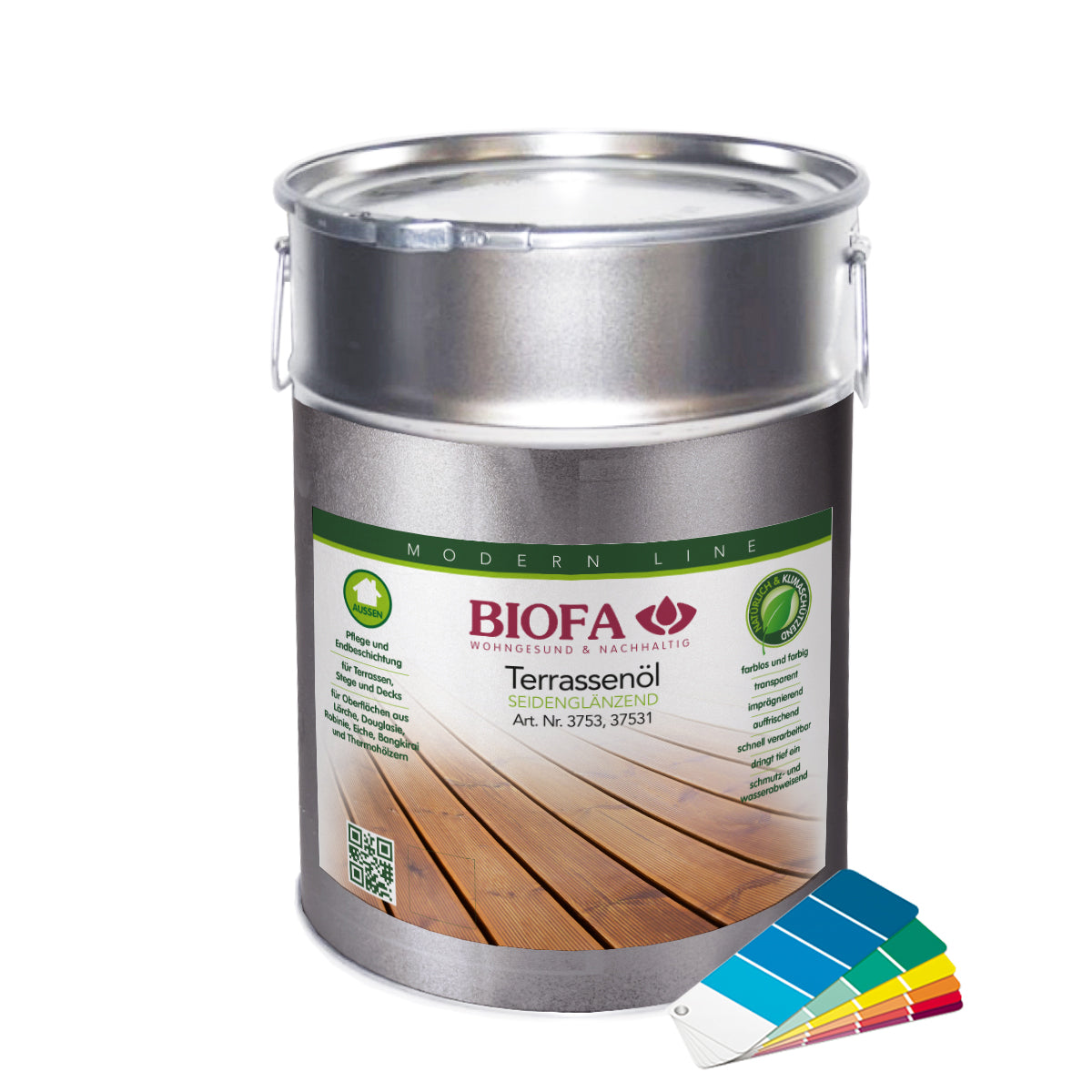 Масло за декинг, цветно, полугланц. 3753141