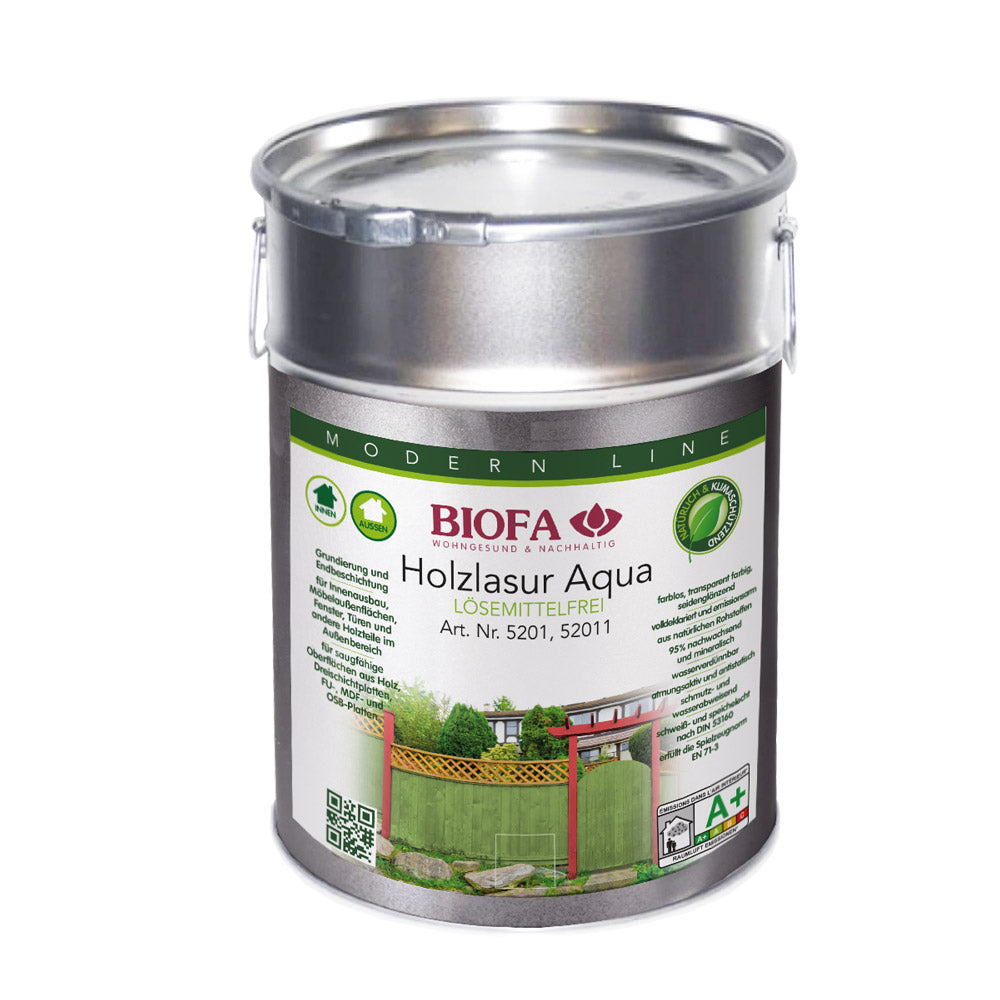 Лазурно масло "Аква", цветен, за интериорна и екстериорна употреба, без разтворители 5201134