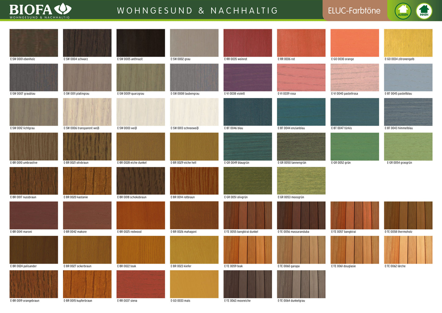 Масло за защита от атмосферни влияния, цветно 2043141