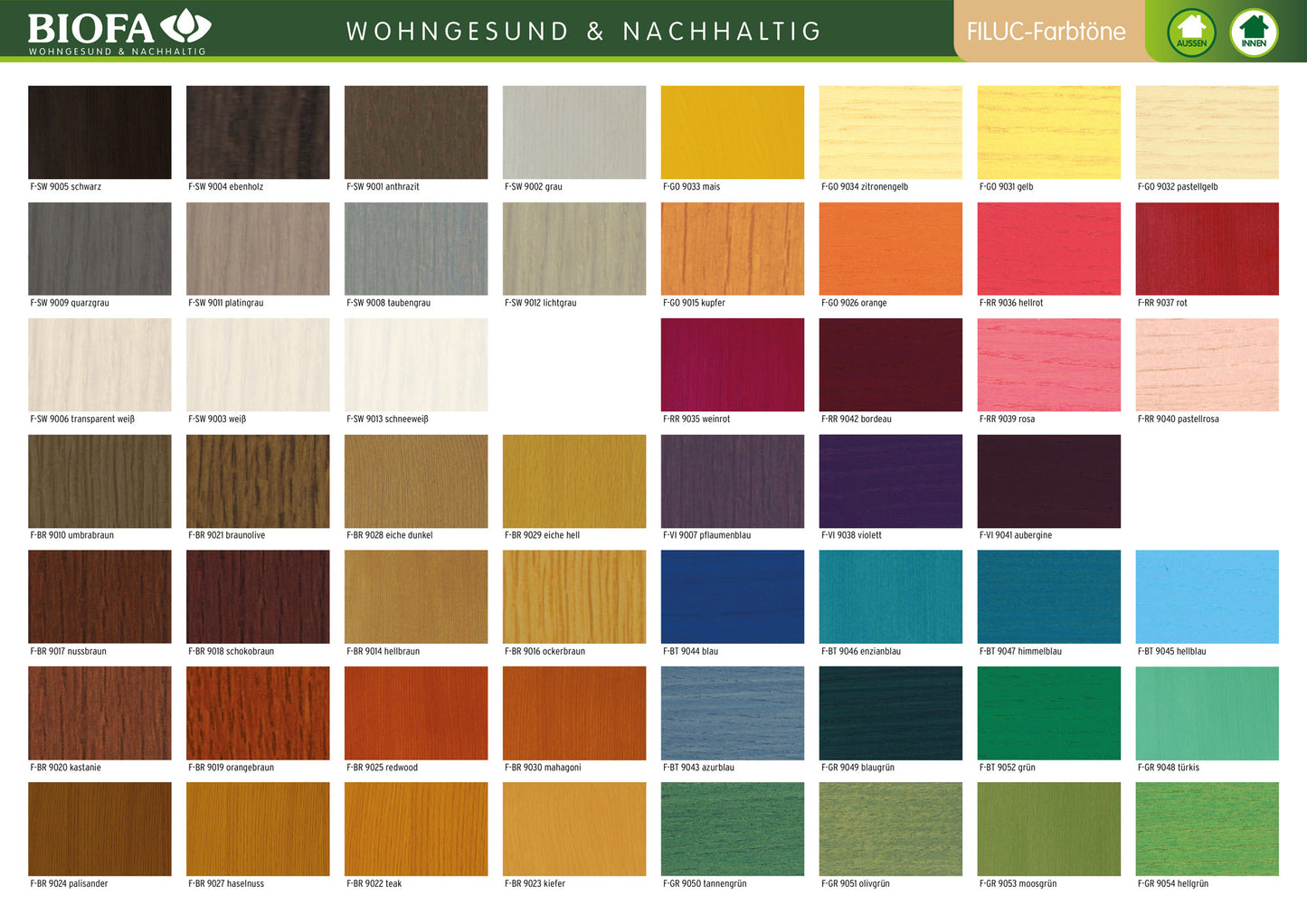 Лазурно масло "Аква", цветен, за интериорна и екстериорна употреба, без разтворители 5201134